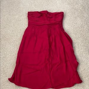 The Limited red dress